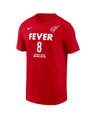 Men's Sophie Cunningham Red Indiana Fever Rebel Name Number T-Shirt