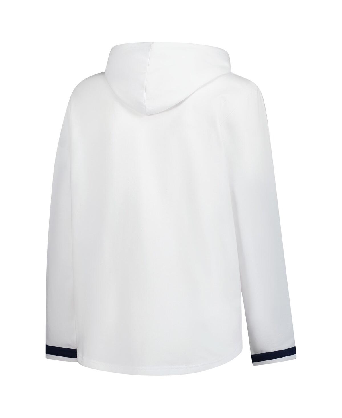 Fanatics Women's White Notre Dame Fighting Irish Plus Size Pullover Hoodie In White