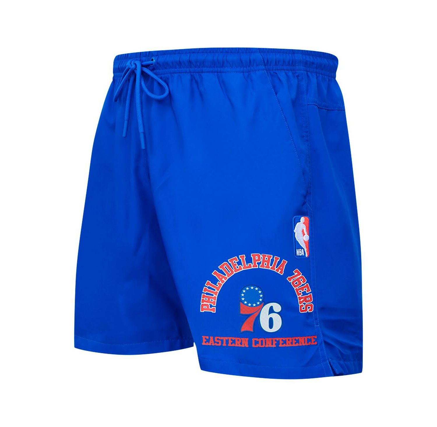 Men's Royal Philadelphia 76ers Area Code Shorts