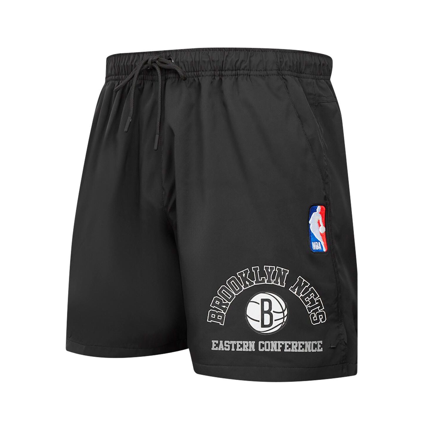 Мужские шорты Pro Standard Black Brooklyn Nets Area Code — фото 3