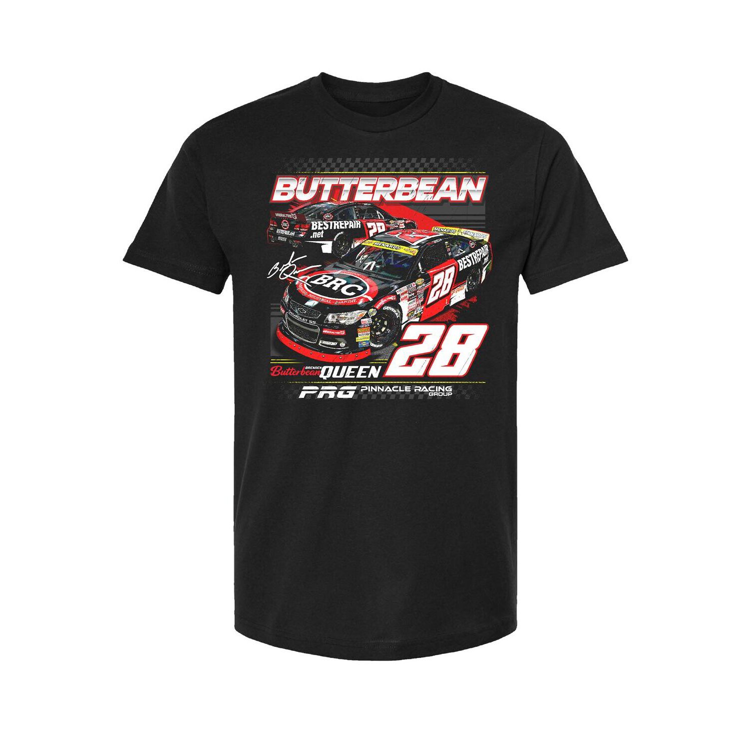 Men's Black Brenden Queen BRC Car T-Shirt
