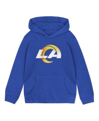 Outerstuff - Toddler Royal Los Angeles Rams Logo Pullover Hoodie