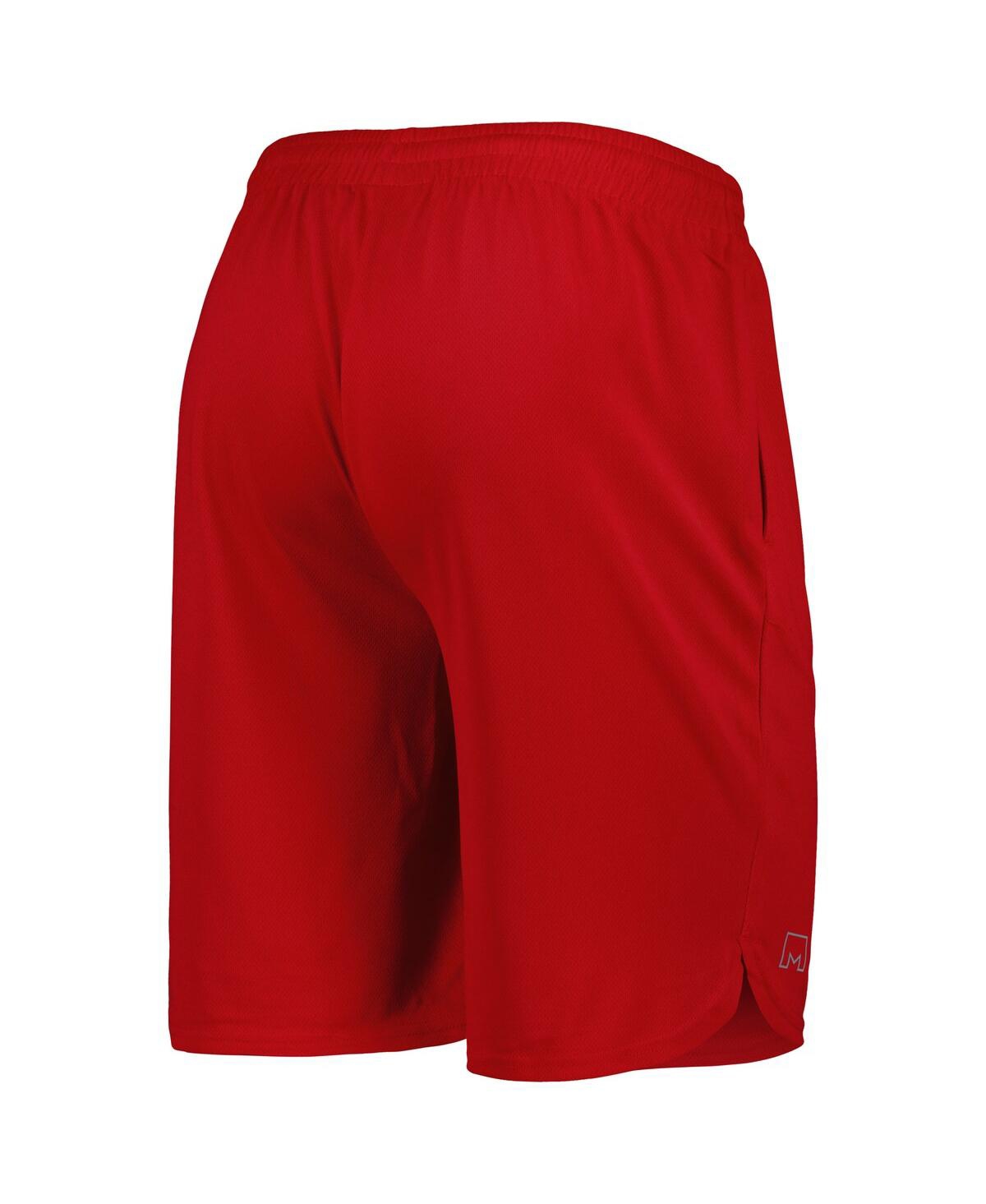 Msx By Michael Strahan Men's Red Atlanta Falcons Team Shorts In Red