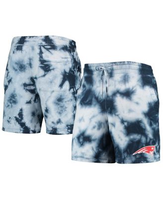 New Era - Men's Navy New England Patriots Tie-Dye Shorts