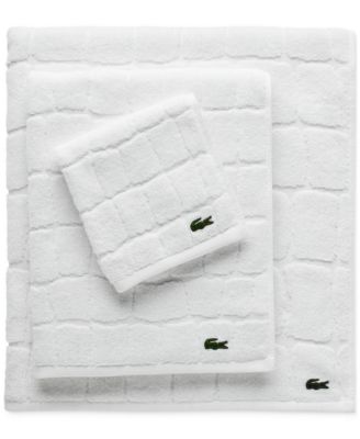 Heritage Croc Scale Cotton Bath Towel, 30" x 56"