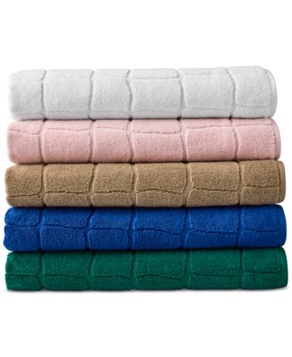Heritage Croc Scale Cotton Hand Towel, 16" x 30"