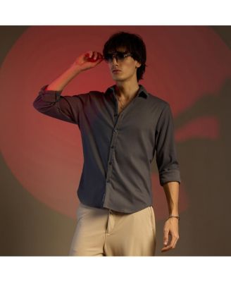 Solid Seersucker Shirt