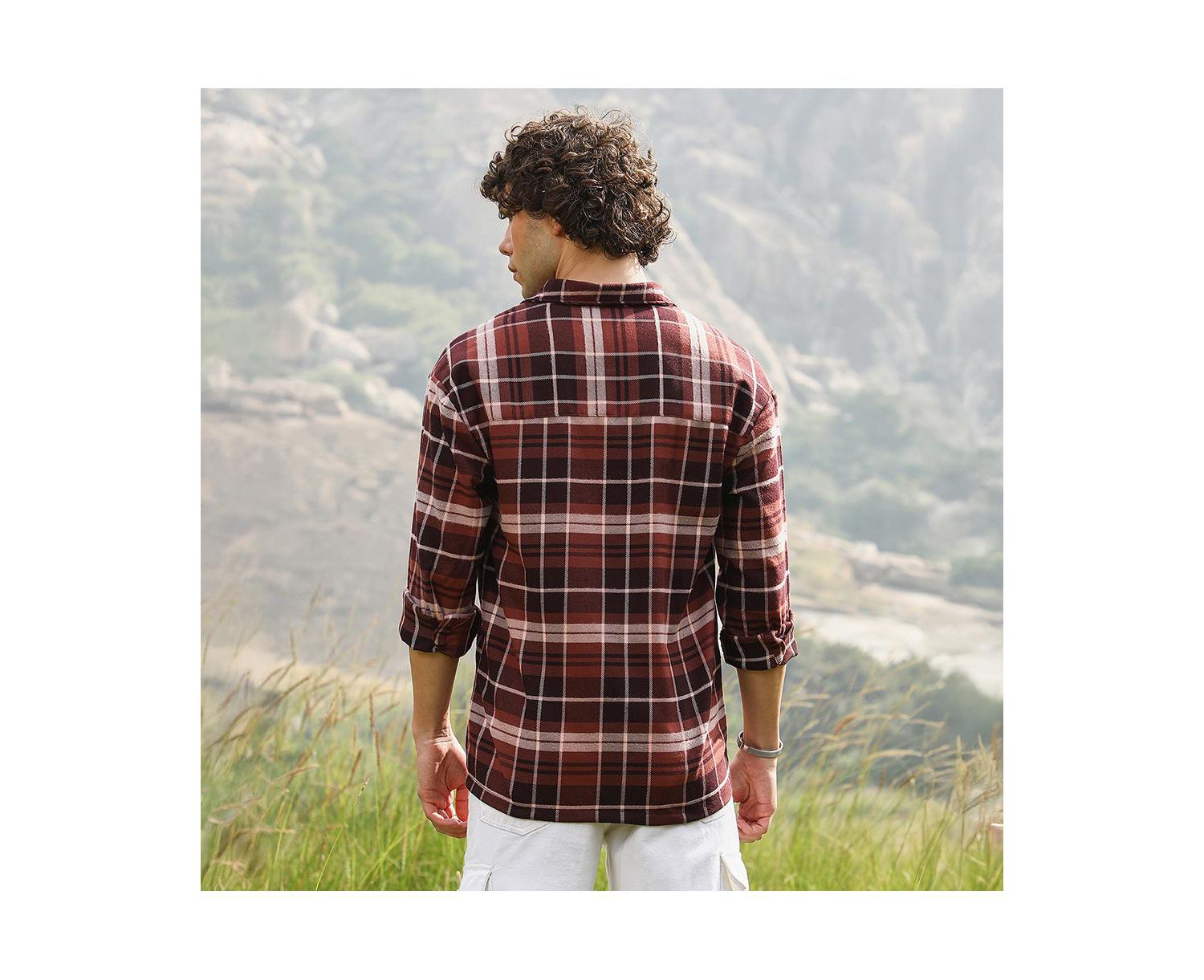 Men's Tartan Plaid Shacket