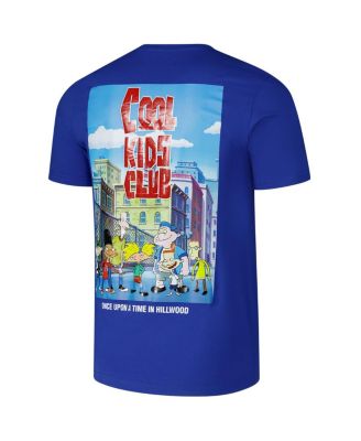 Men's Royal Hey Arnold Gerald Cool Kids Club T-Shirt