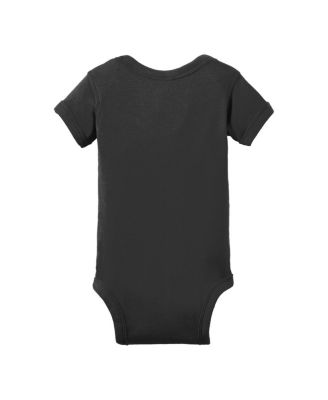 Baby Boys and Girls Black Neon Logo Bodysuit