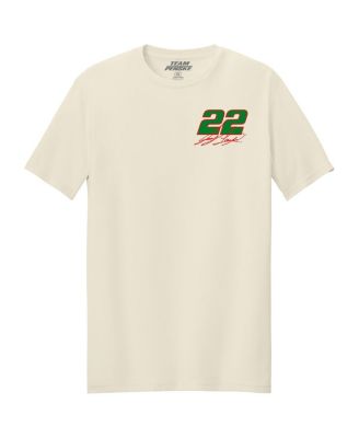 Men's Natural Joey Logano Hunt Brothers Pizza Car T-Shirt