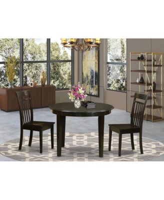 3 PC Kitchen nook Dining set-Table and 2 Kitchen Chairs