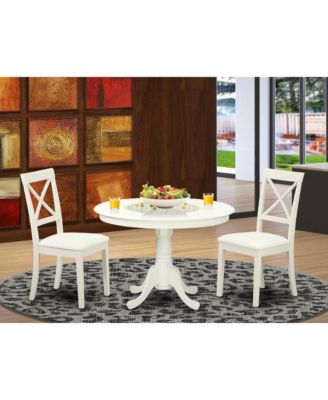 Dining Room Set Linen White