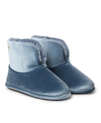 Women's Sara Shiny Velour Bootie House Slipper Boot