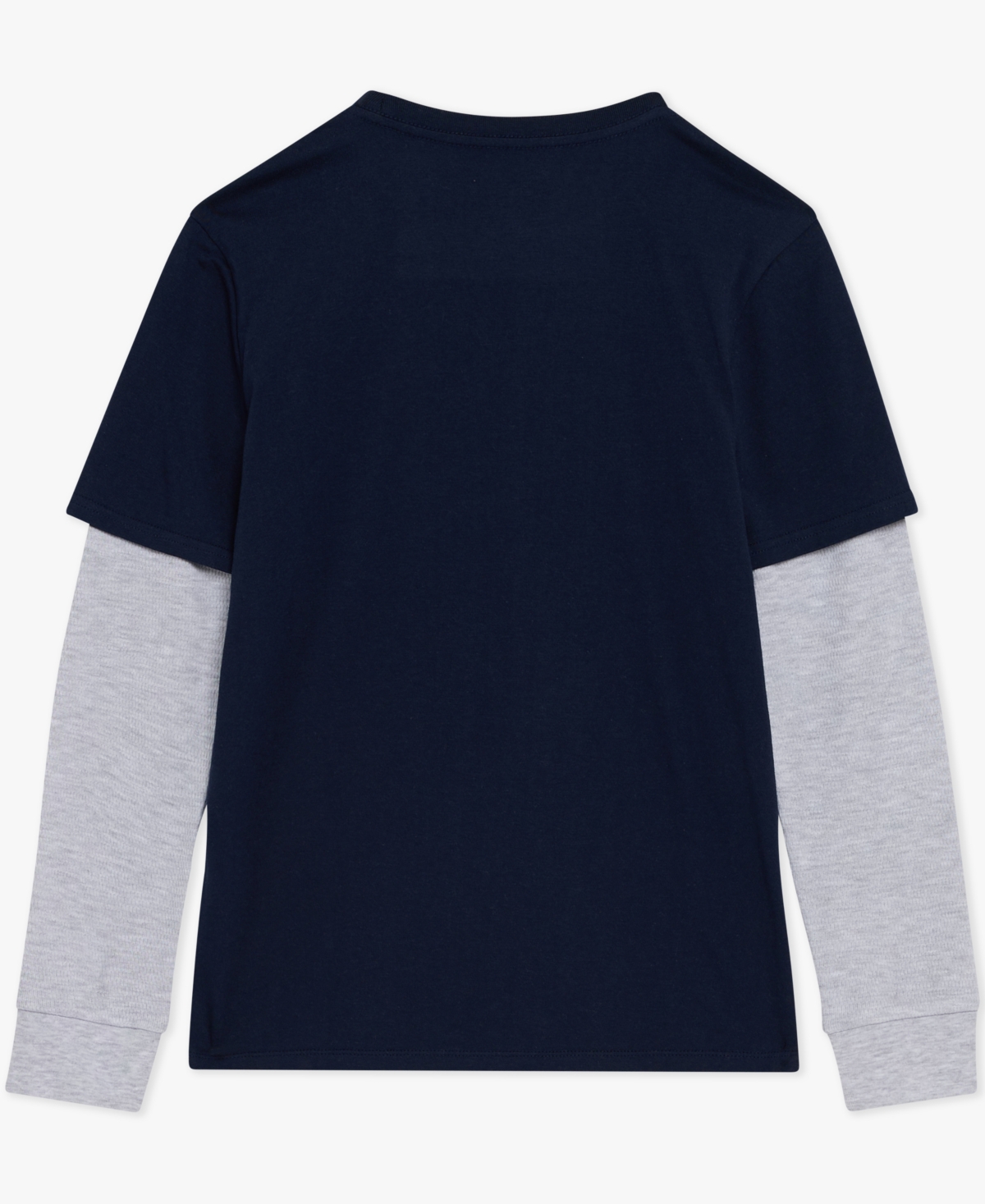 Champion Big Boys Layered-look Logo Graphic T-shirt In Blue