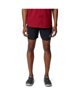 Columbia - Men's Black South Carolina Gamecocks PFG Terminal Roamer™ Omni-Shade™ Stretch Shorts