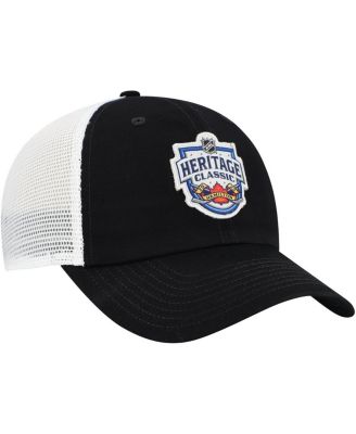 Men's&nbsp;Black/White Heritage Classic Adjustable Trucker Hat