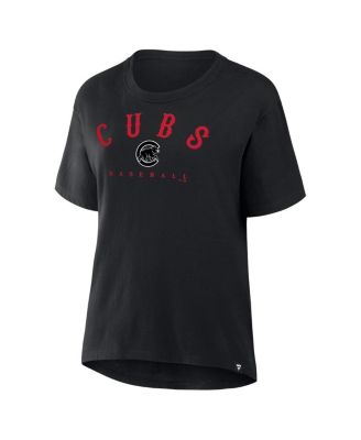 Women's Black Chicago Cubs Home Run Legacy T-Shirt