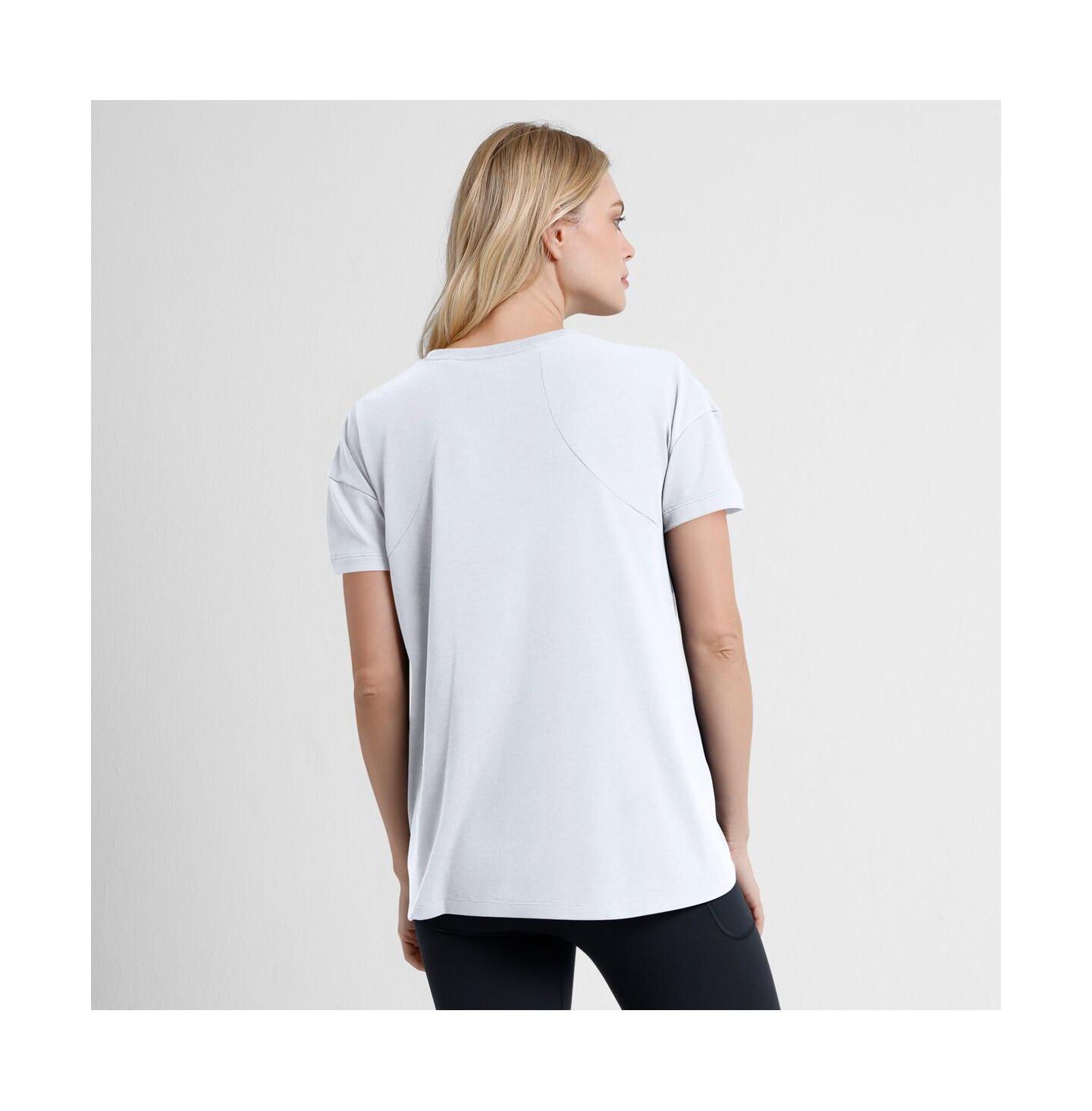 Женская футболка Nike White Colorado Rockies 2025 City Connect Flowy Fashion Tri-Blend Performance — фото 4