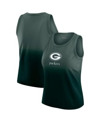 WEAR by Erin Andrews - Women's Hunt Green Green Bay Packers Ombre Tank Top