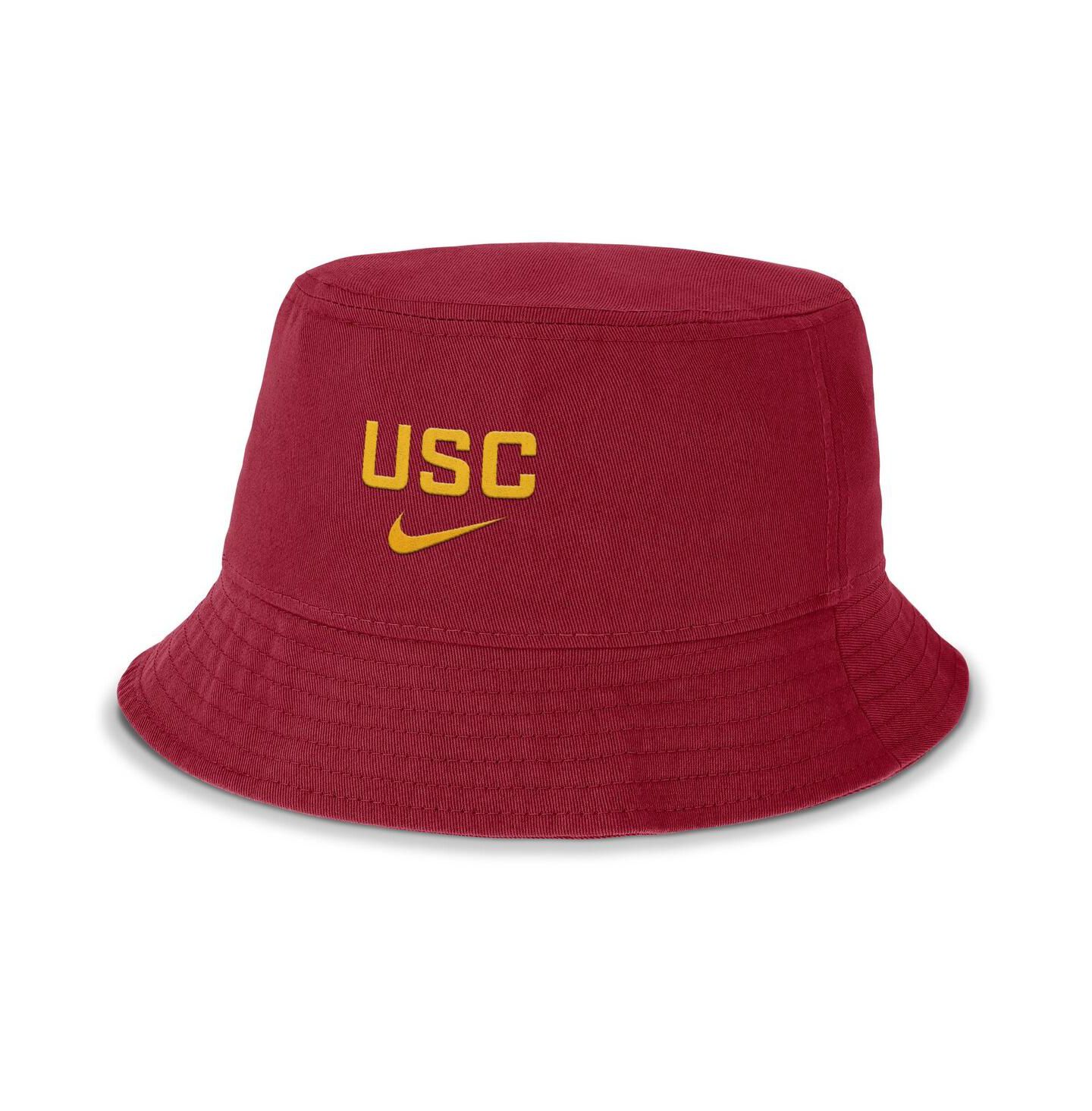 Мужская панама Nike Cardinal USC Trojans Apex Primetime Bucket Hat — фото 1