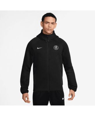 Nike - Men's Black Chelsea Tech Fleece Full-Zip Hoodie Jacket