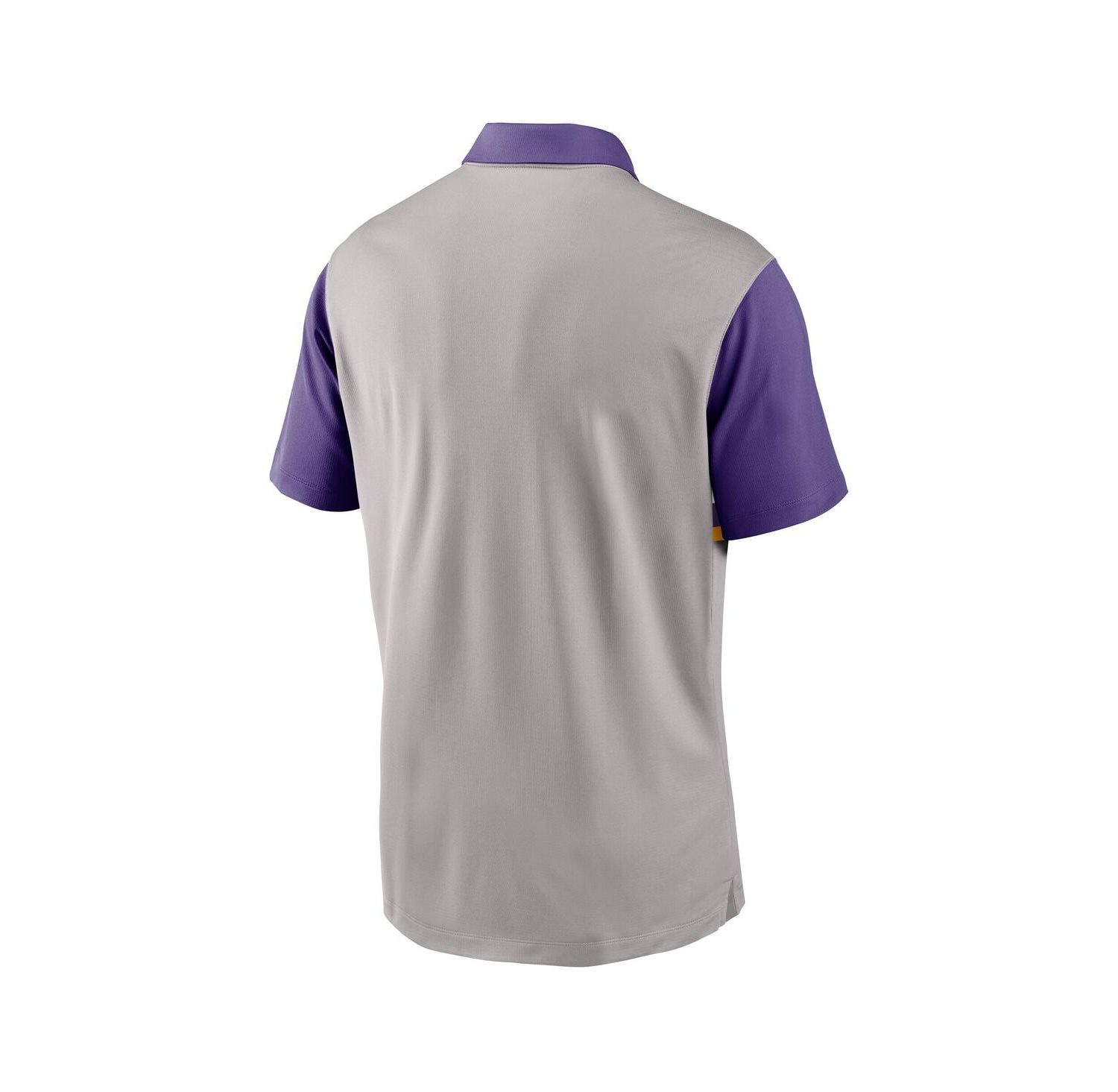 Men's Gray/Purple LSU Tigers Vapor Performance Polo Shirt