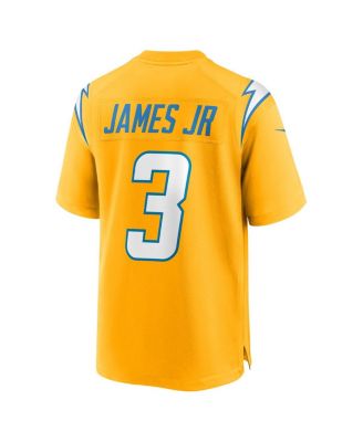 Men's Derwin James Jr. Gold Los Angeles Chargers Alternate Charger Power Game Player Jersey