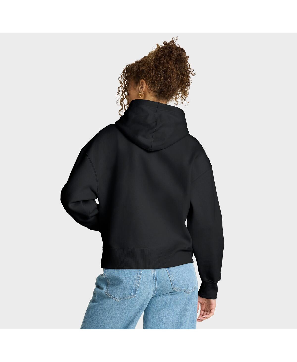 Fanatics Women's Black Atlanta Falcons Eligible Receiver Legacy Pullover Hoodie In Black