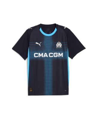 Men's Navy Olympique Marseille 2025/26 Replica Away Jersey