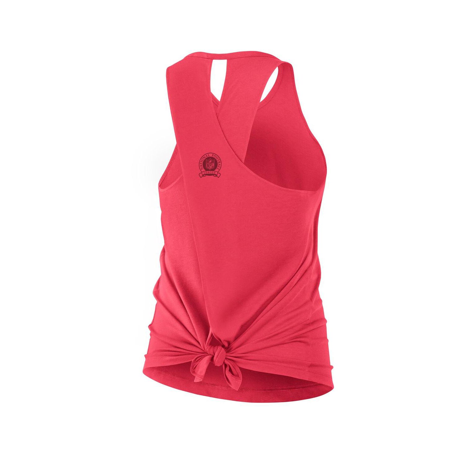 Women's Red Tampa Bay Buccaneers Glory Crisscross Performance Tank Top