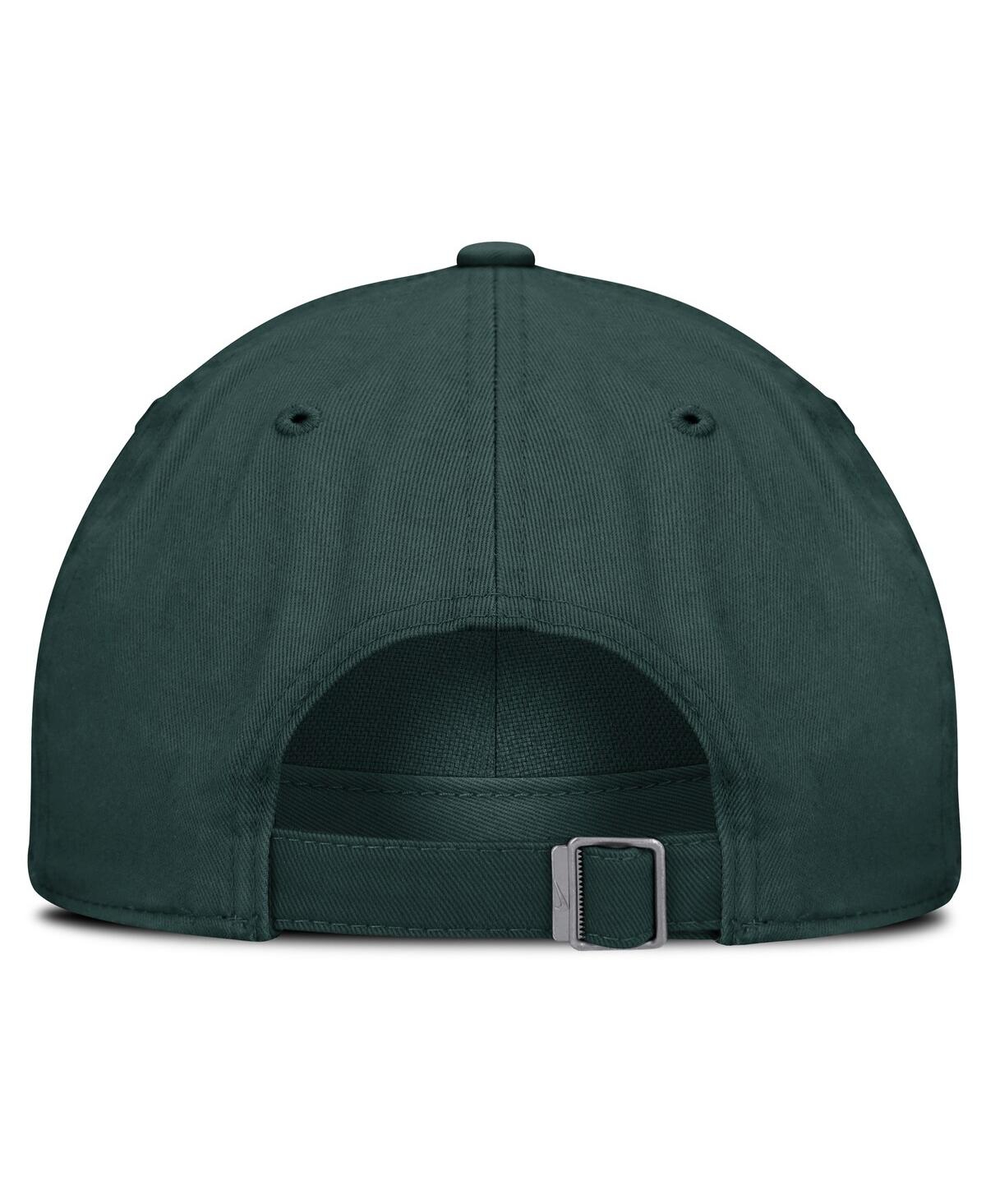 Nike Men's Green Michigan State Spartans 2025 On-field Club Adjustable Hat In Green