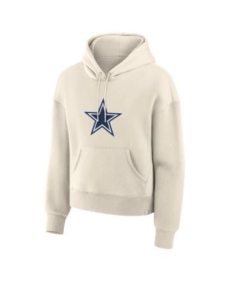Women's Cream Dallas Cowboys Dove Legacy Pullover Hoodie