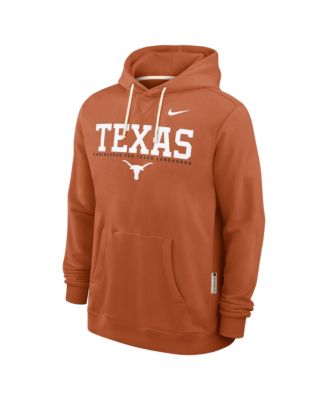 Men's Texas Orange Texas Longhorns 2025 Sideline Performance Pullover Hoodie