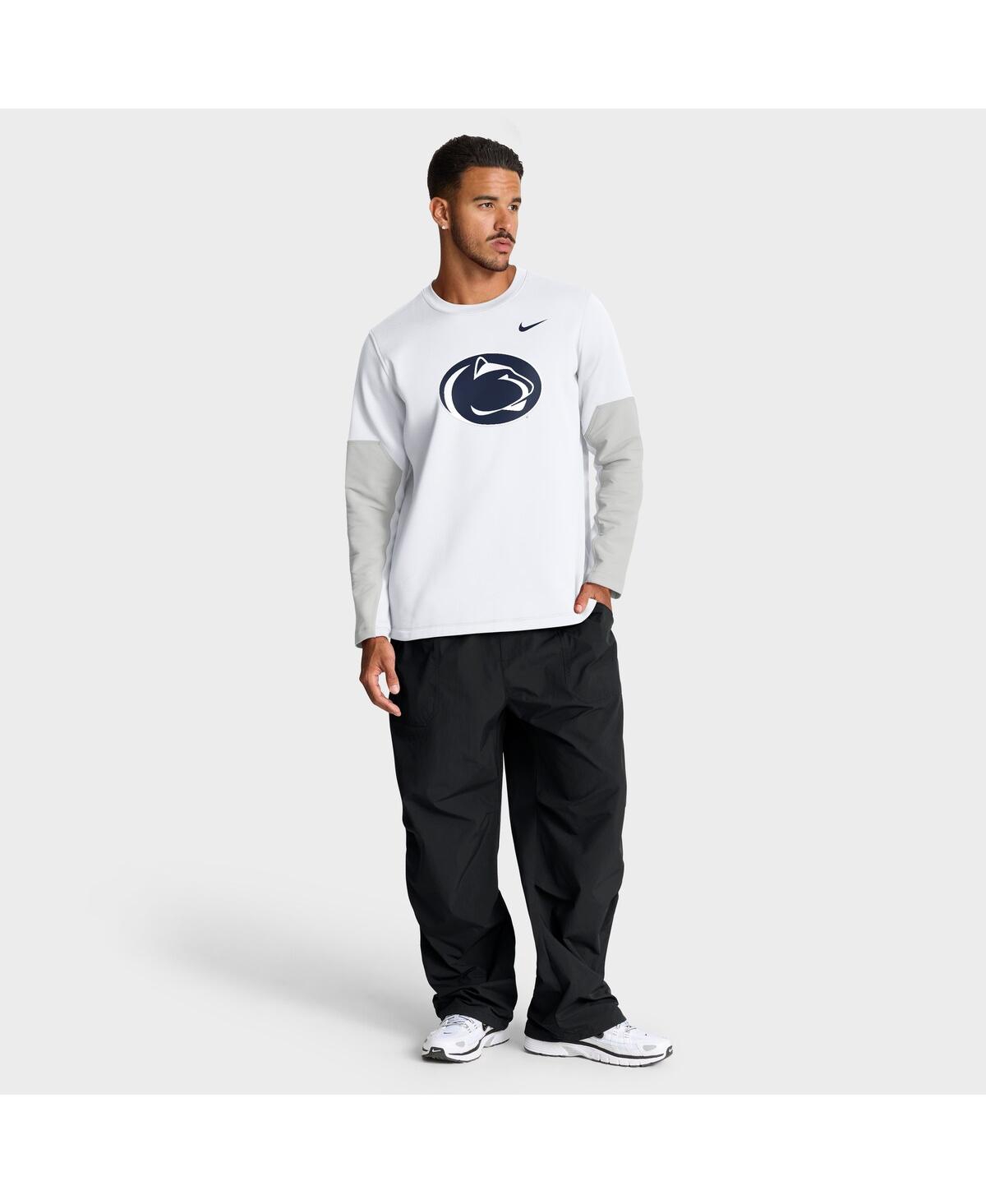Nike White Penn State Nittany Lions 2025 Sideline Coach Performance Long Sleeve T-shirt In White