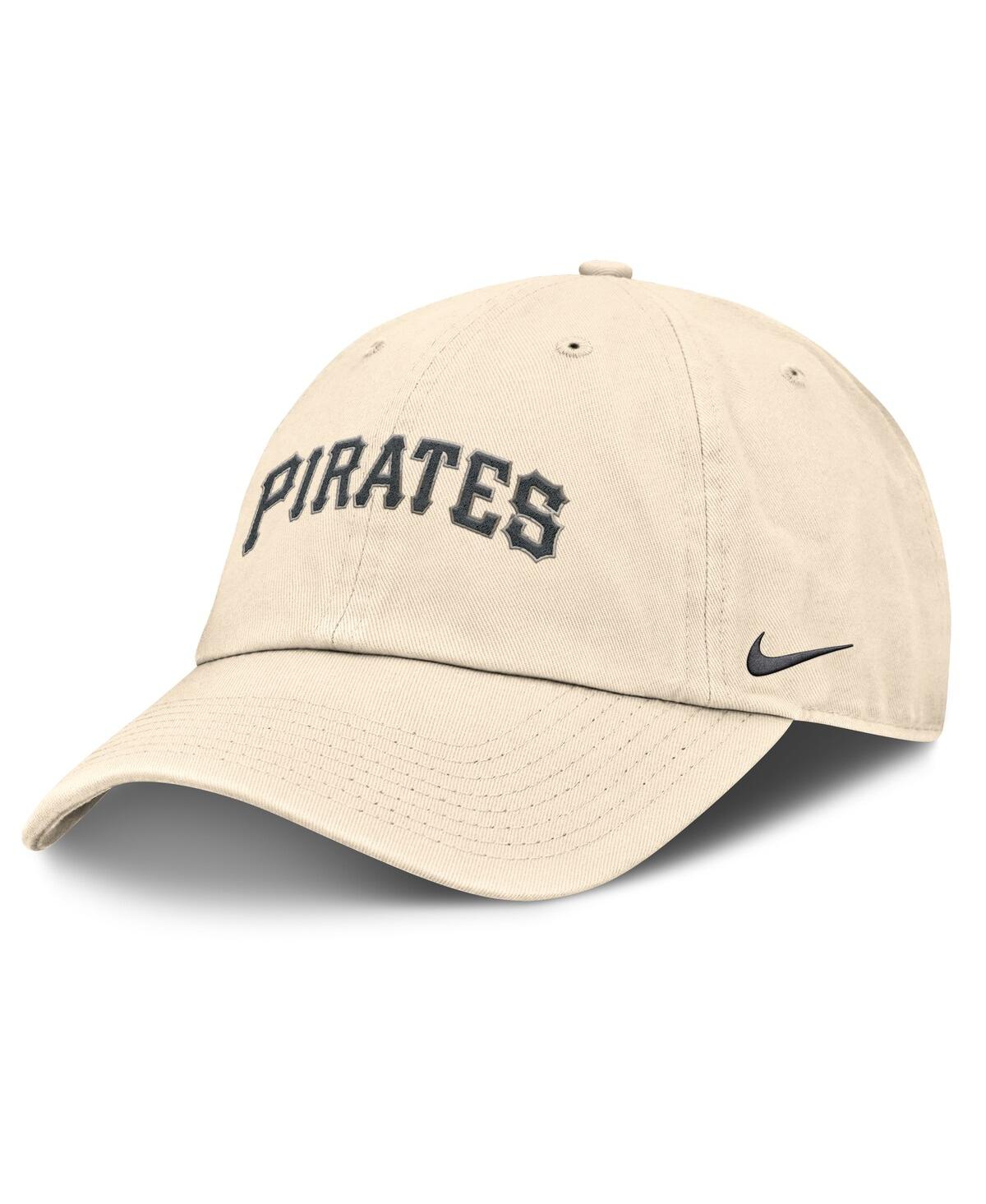 Nike Men's Natural Pittsburgh Pirates Camo Pack Club Adjustable Hat In Brown