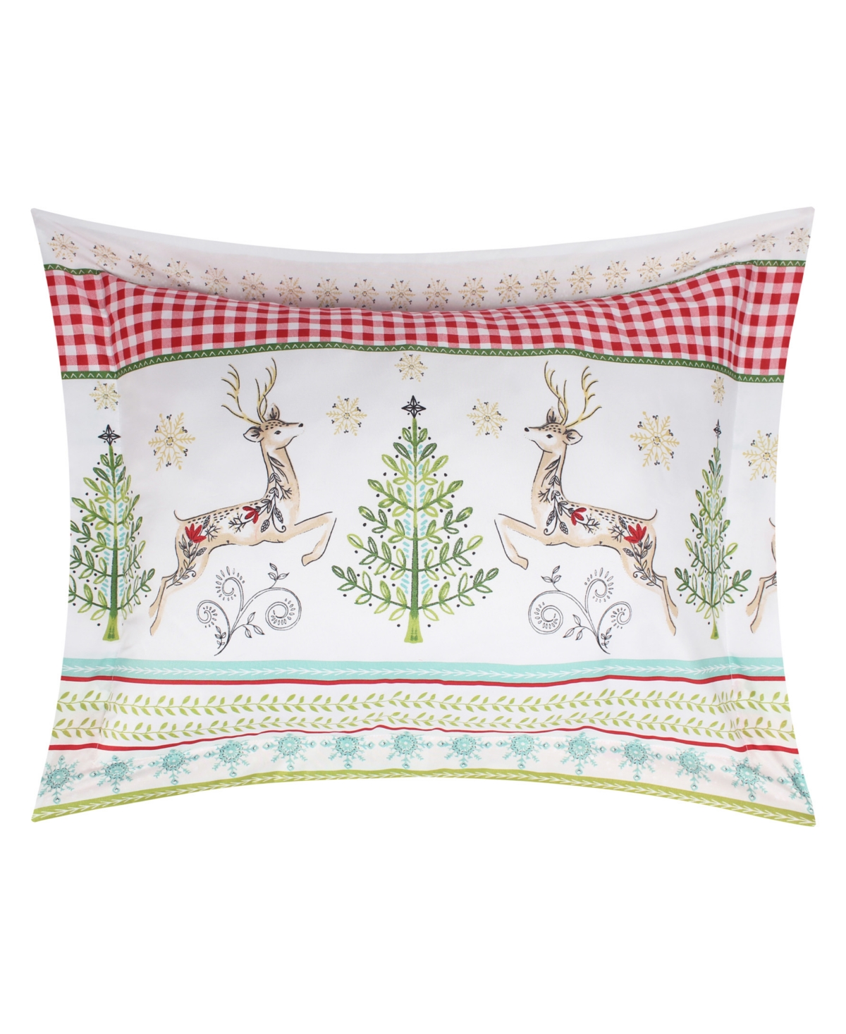 Levtex Home Merry And Bright Comet And Cupid Reversible 3-pc. Comforter Set, Full/queen In Red