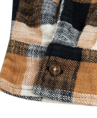 Boys 2T-7 Buffalo Checkered Flannel Long Sleeve Shirt