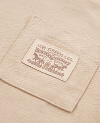 Big Boys Curved Hem Patch Pocket T-Shirt