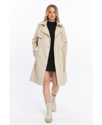 MYNE ベージュ ロングコートLONG TRENCH COAT なぐもふうか MYNE ベージュ ロングコートLONG TRENCH COAT なぐもふうか - メルカリ