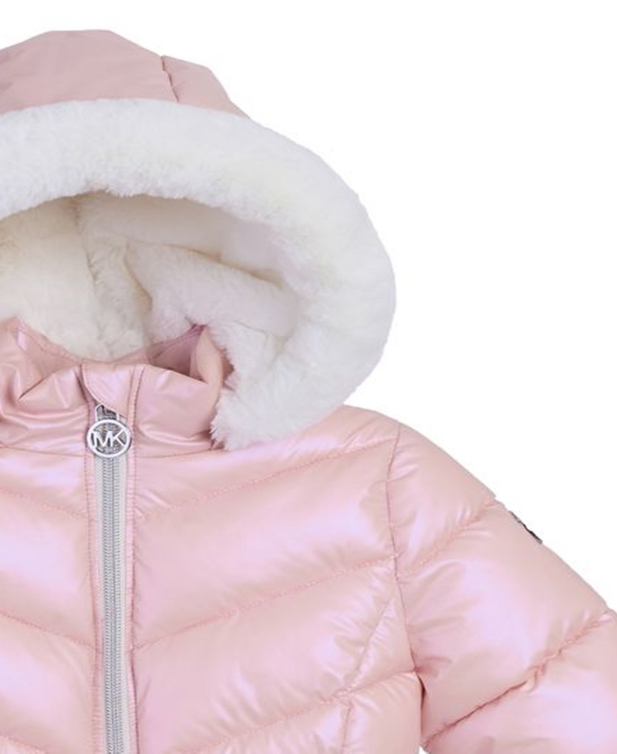 Michael Kors Baby Girls Stadium Novelty Jacket In Pink