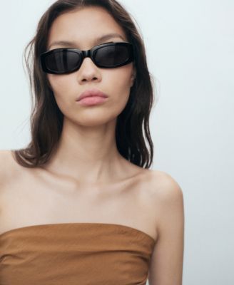 Women's Asymmetrical Strapless Top