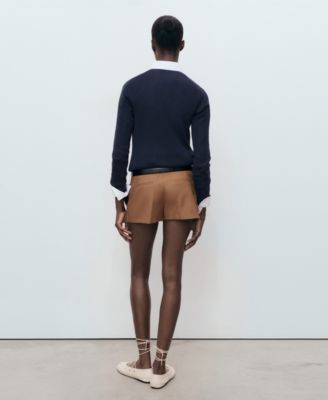 Women's Long-Sleeved Fine-Knit Sweater