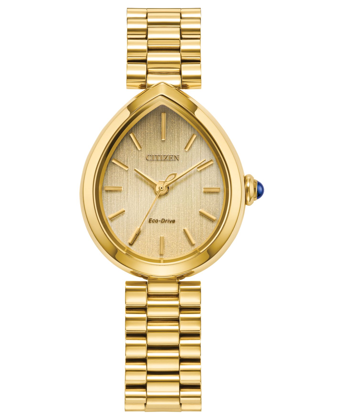 Женские часы Citizen Eco-Drive Classic Rainell Gold-Tone Stainless Steel Bracelet Watch, 26mm — фото 1