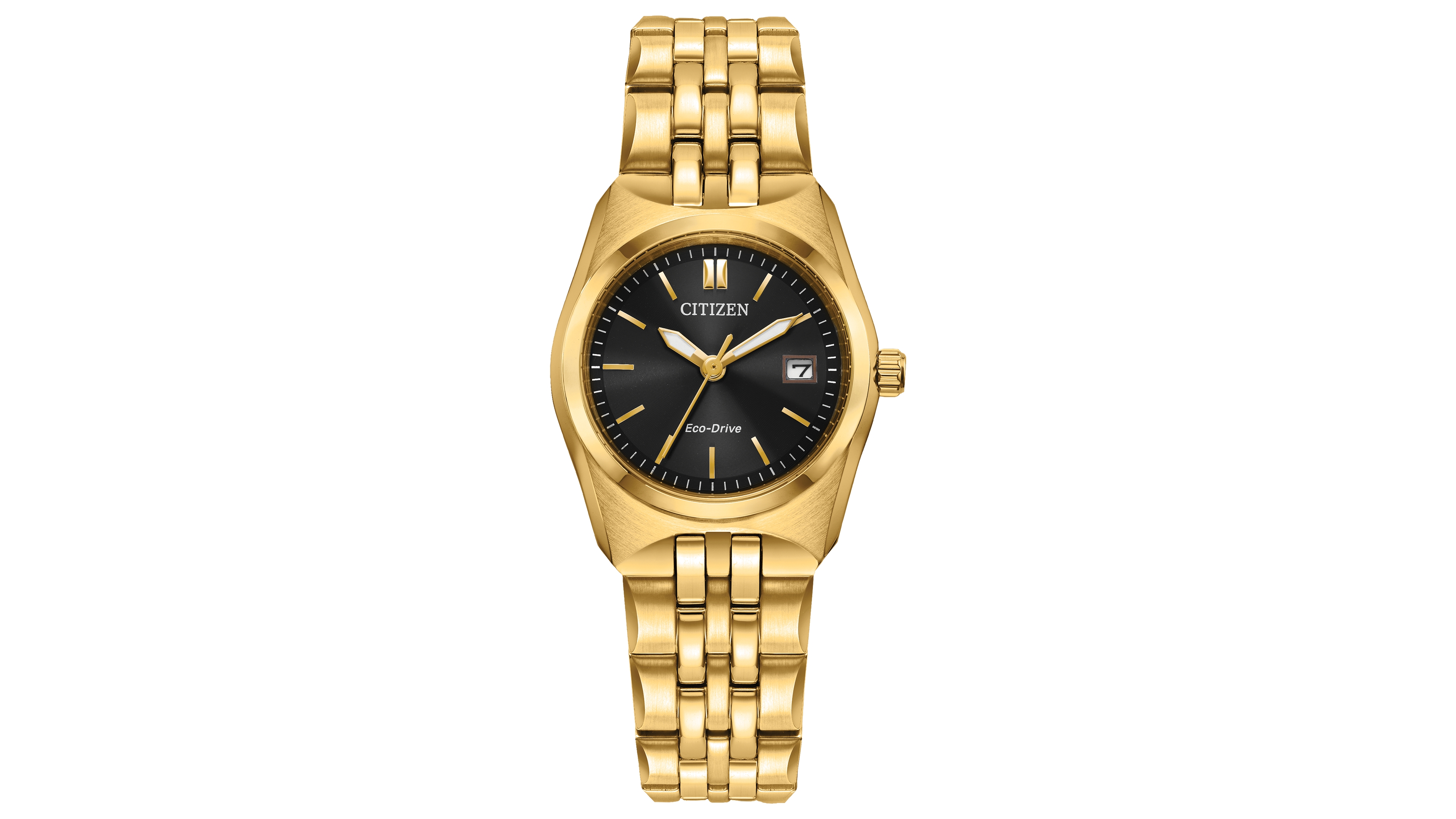 Citizen Women's Classic Corso Stainless Gold-Tone Steel Bracelet Watch, 27mm