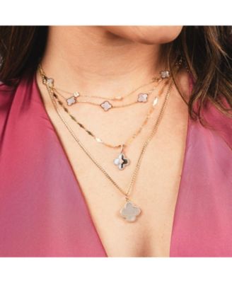 Curb Chain Necklace 14K Gold