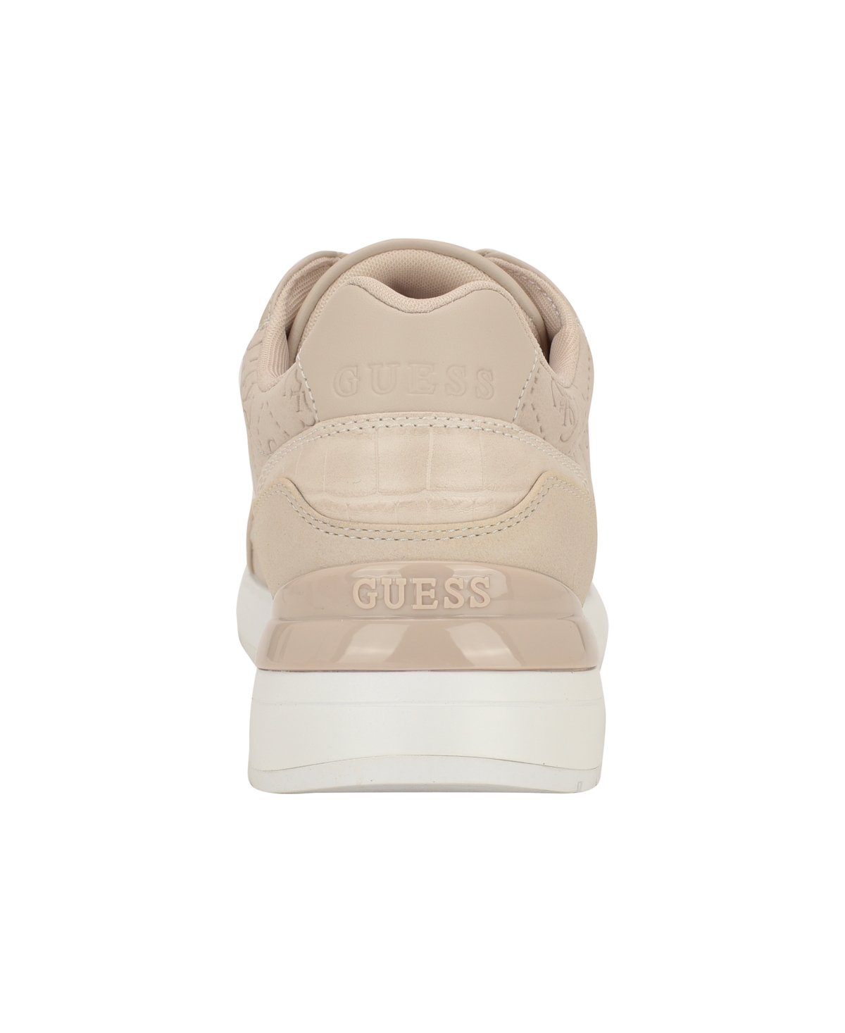 Guess Women's Moxea Quattro G Logo Lace-up Joggers In Neutral