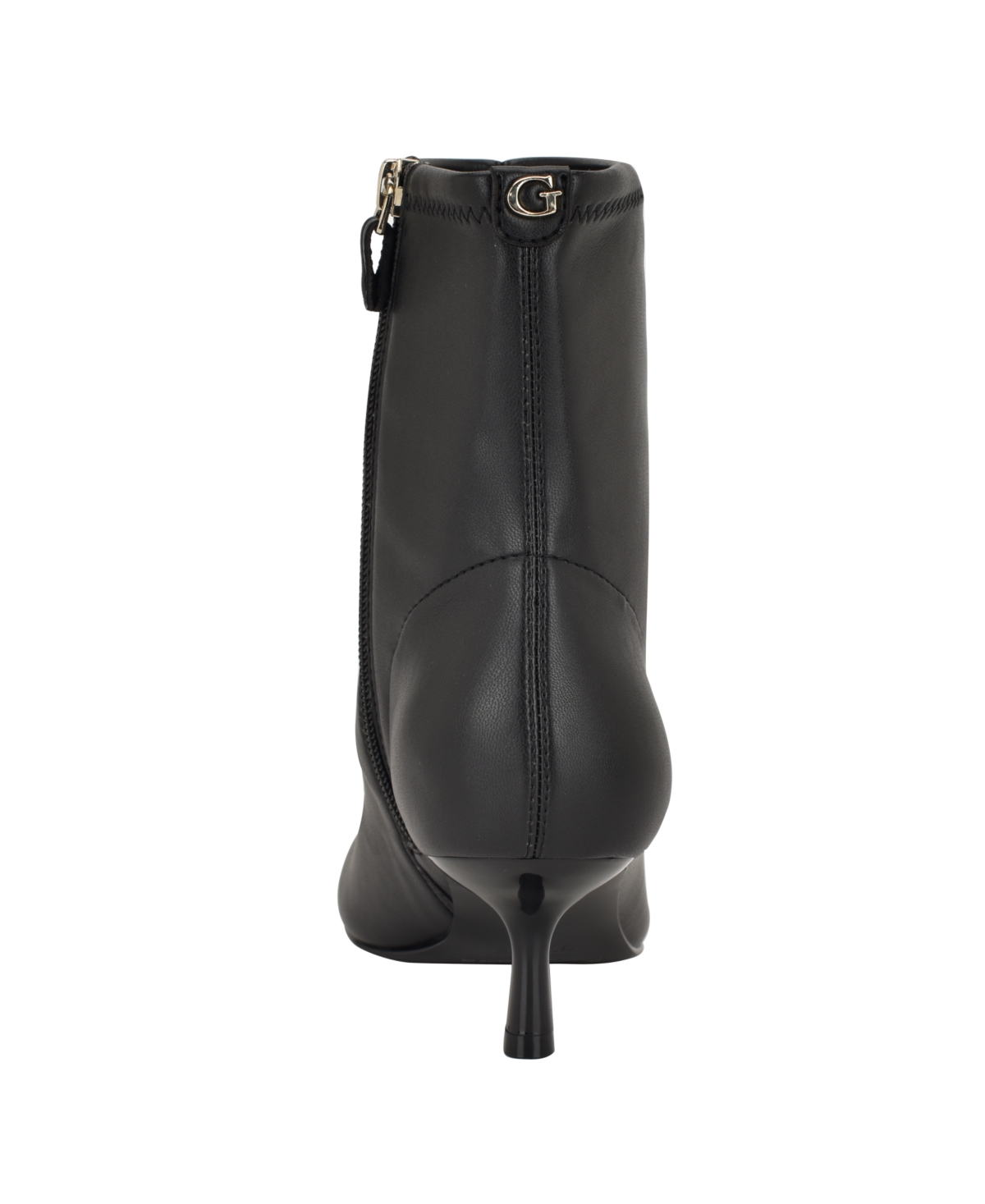 Guess Women's Yanka Pointed Toe Kitten Heel Dress Booties In Black
