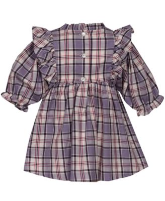 Baby Girls' Smocked Plaid Dress