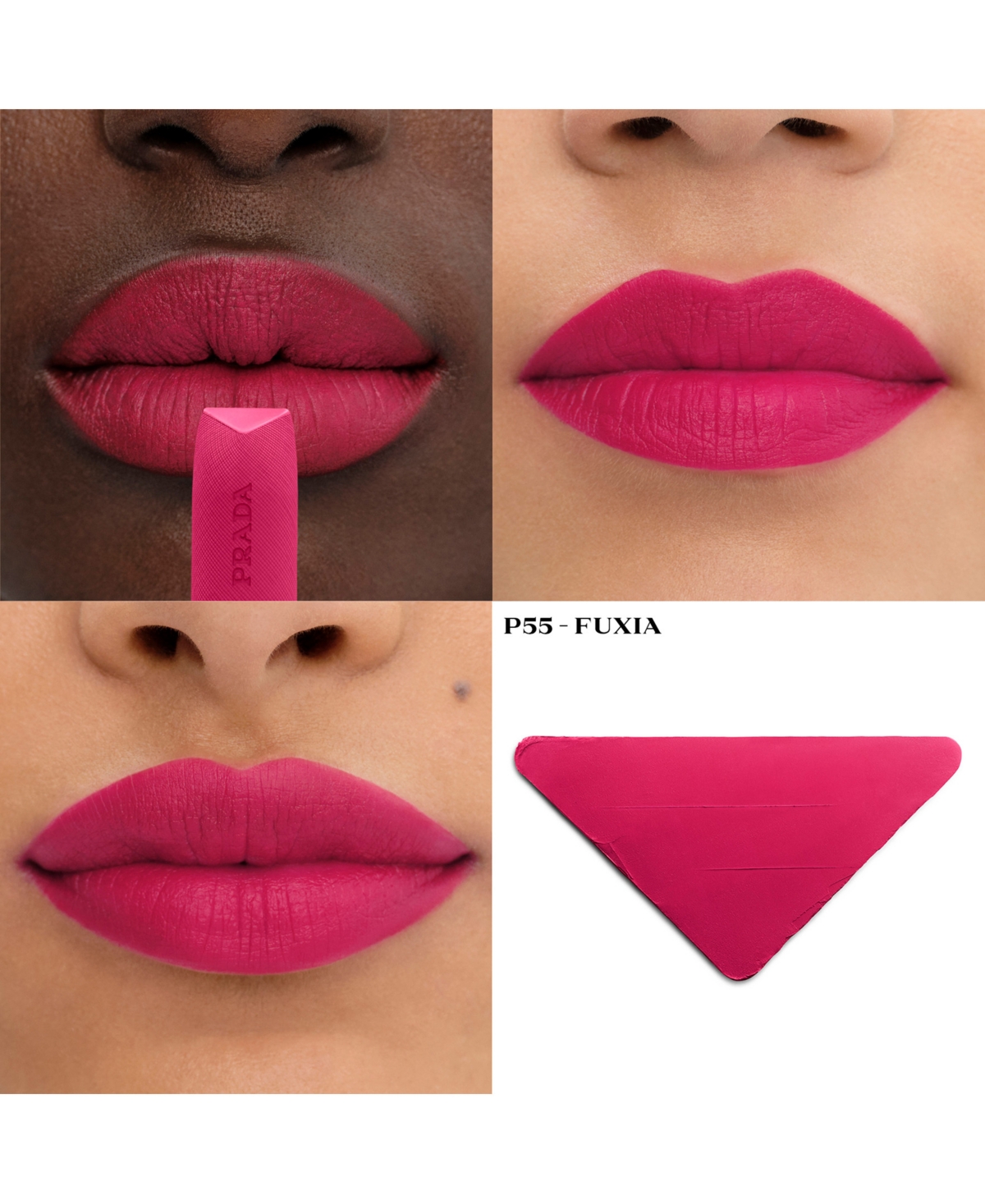 Prada Beauty Monochrome Hyper Matte Refillable Lipstick